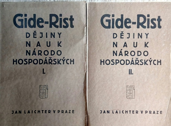 Dějiny nauk národo hospodářských 