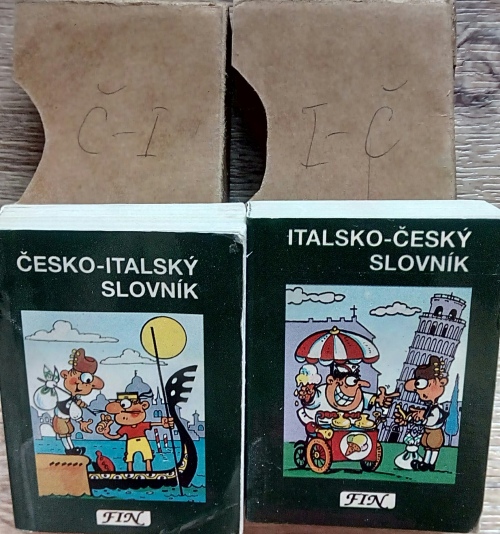 Česko-italský a italsko-český slovník