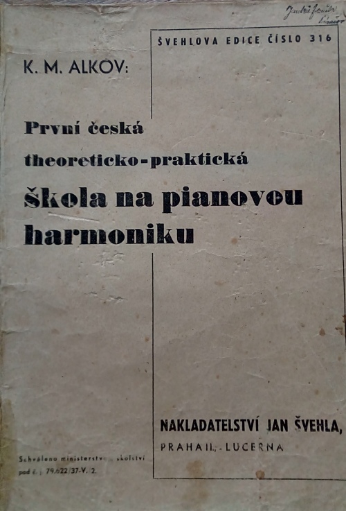 První česká theoreticko-praktická škola na pianovou harmoniku
