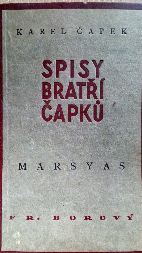 Spisy bratří Čapků