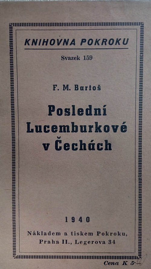 Poslední Lucemburkové v Čechách