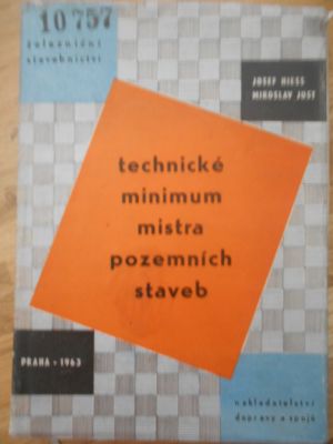 Technické minimum mistra pozemních staveb