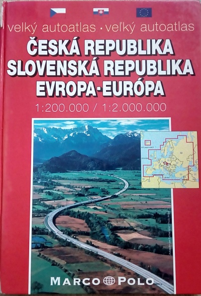 Velký autoatlas Česká republika, Slovenská republika, Evropa