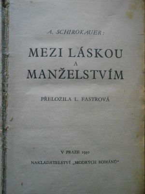 Mezi láskou a manželstvím