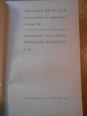 Přehledy zeměpisu II