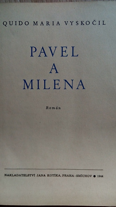 Pavel a Milena