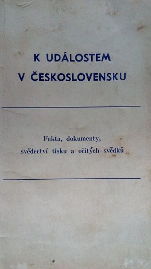 K událostem v Československu