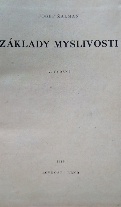 Základy myslivosti