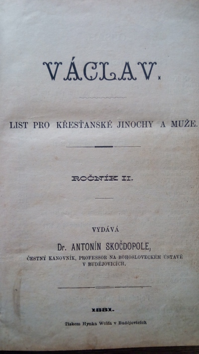 Václav - ročník II.