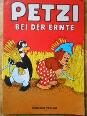 Petzi Bei der Ernte