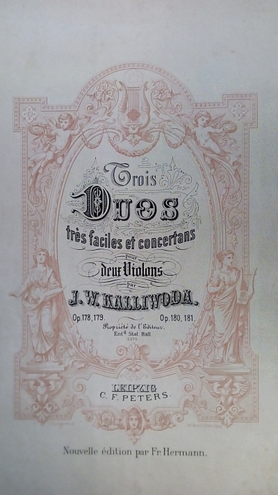 Duos trés faciles et concertans deur Violons