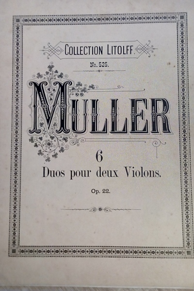 6 Duos pour deux Violons