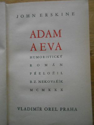 Adam a Eva