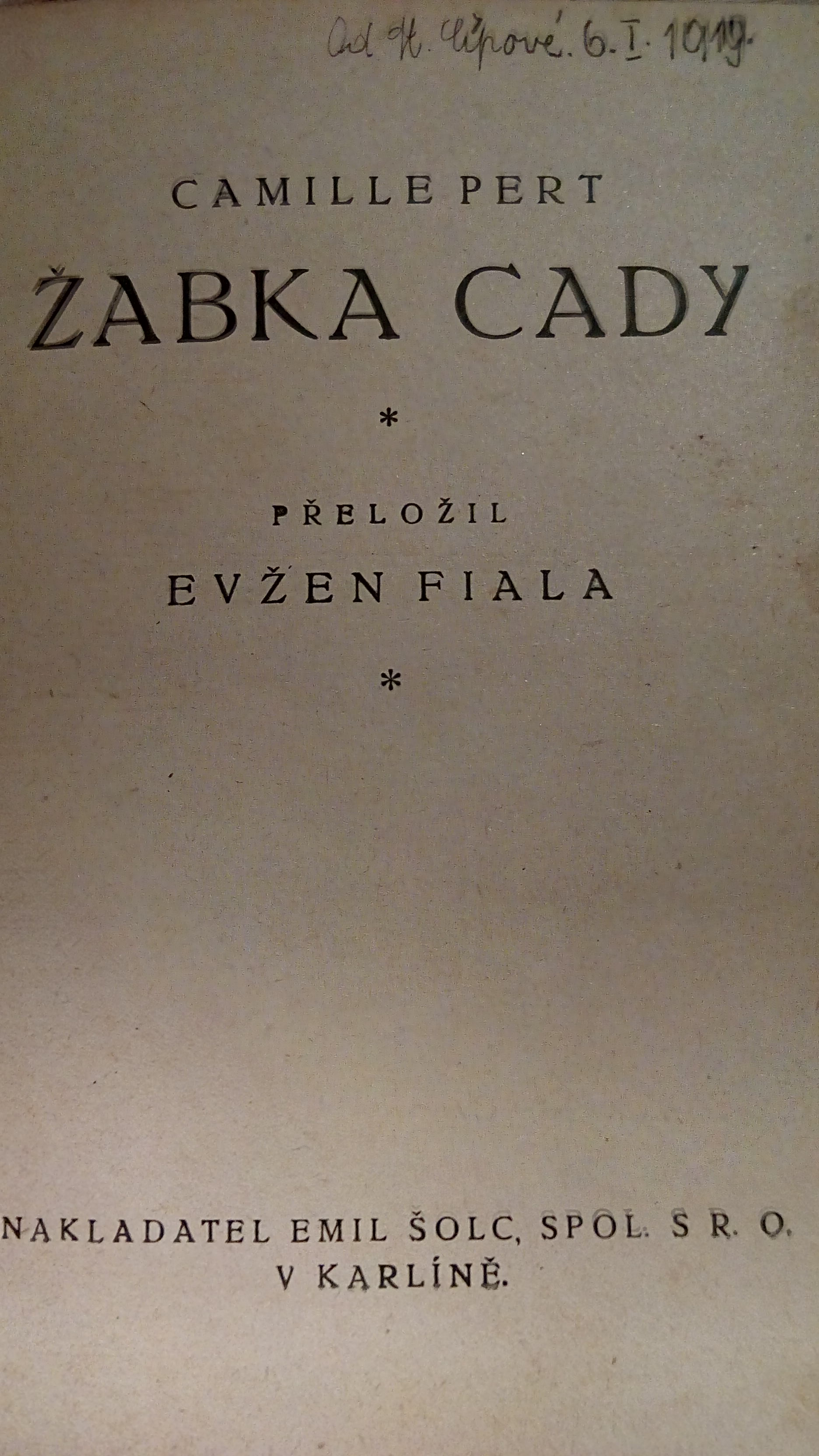 Žabka Cady