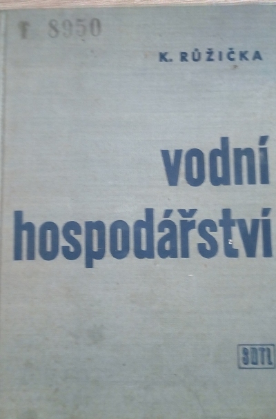 Vodní hospodářství