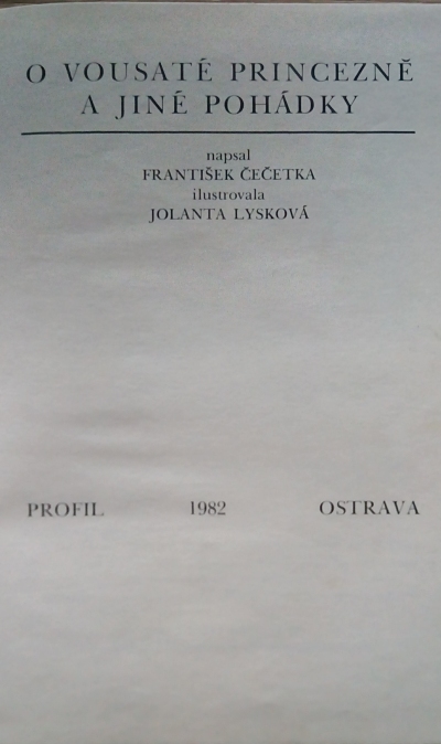 O vousaté princezně a jiné pohádky
