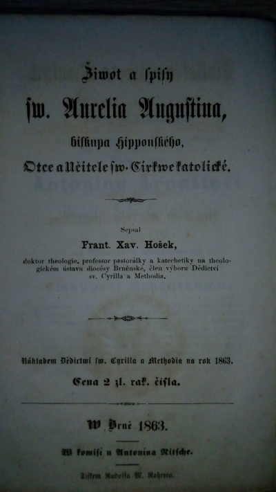 Život a spisy sw. Aurelia Augustina