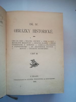 Obrázky historické IV.