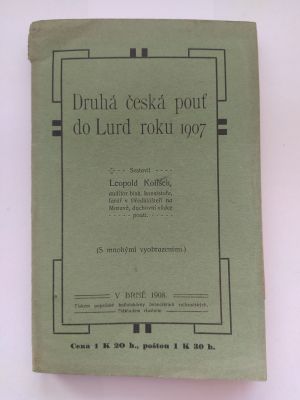 Druhá česká pouť do Lurd roku 1907