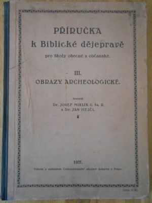 Příručka k Biblické dějepravě III