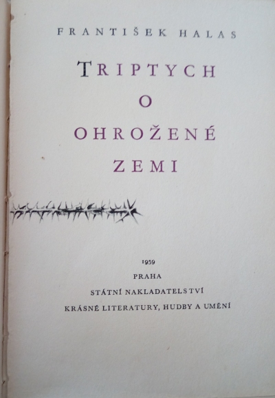 Triptych o ohrožené zemi