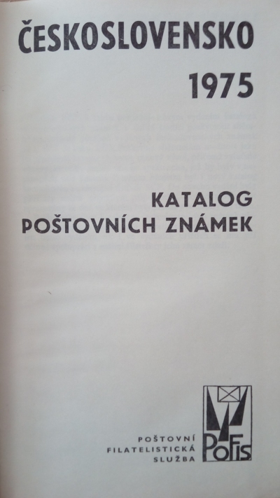 Katalog poštovních známek -  Československo 1975