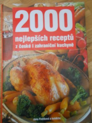 2000 nejlepších receptů z české i zahraniční kuchyně