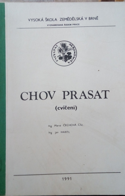 Chov prasat – cvičení
