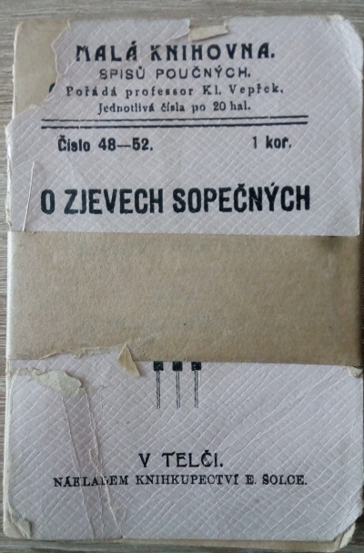 O zjevech sopečných a jejich příčinách