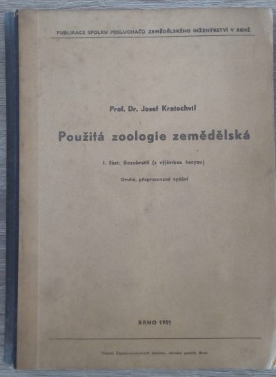 Použitá zoologie zemědělská