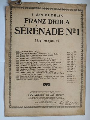 Sérenade No1