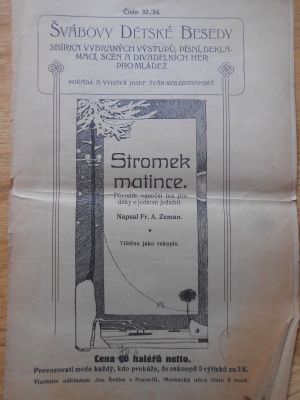 Švábovy dětské besedy 32/34