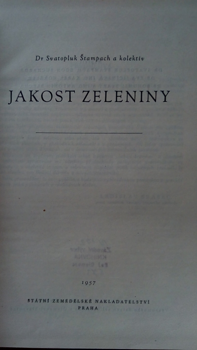 Jakost zeleniny