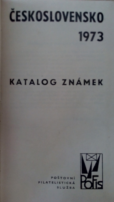 Katalog známek – Československo 1973