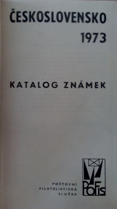 Katalog známek – Československo 1973