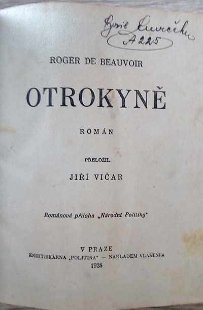 Otrokyně./ Tajemství dvojího provinění