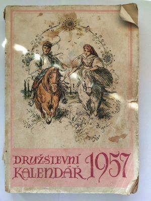 Družstevní kalendář 1957