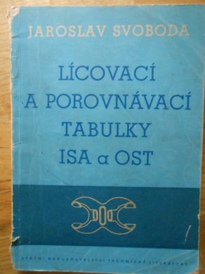 Lícovací a porovnávací tabulky ISA a OST