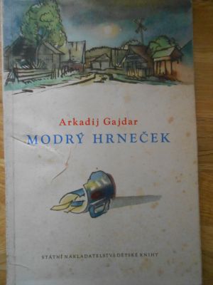 Modrý hrneček