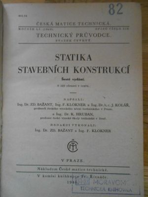 Statika stavebních konstrukcí