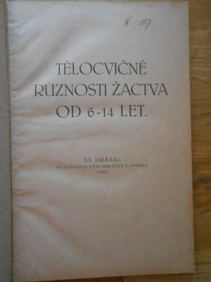 Tělocvičné různosti žactva od 6-14 let