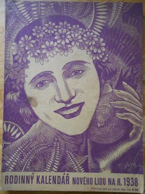 Rodinný kalendář nového lidu na r. 1938