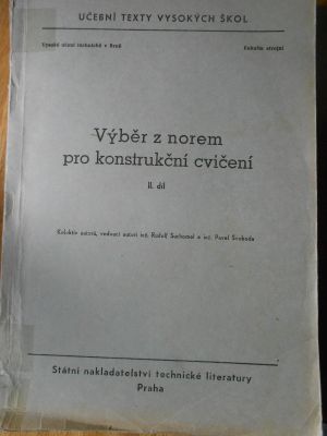 Výběr z norem pro konstrukční cvičení II.