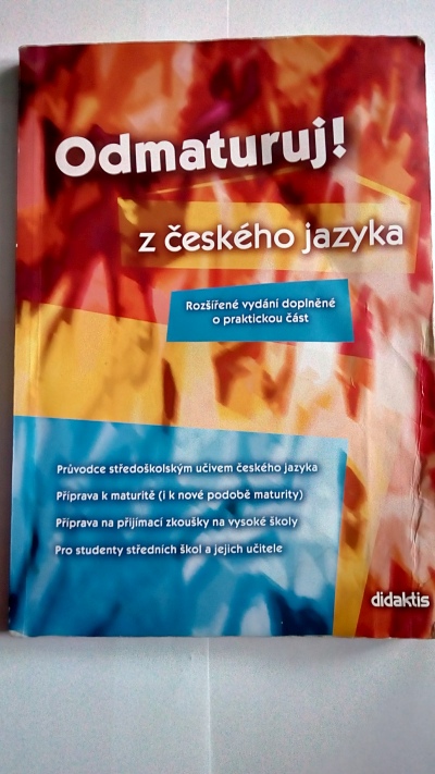 Odmaturuj z českého jazyka