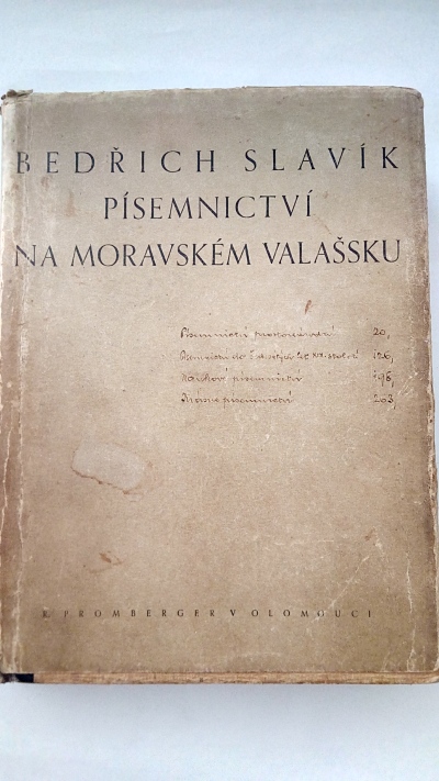 Písemnictví na moravském Valašsku
