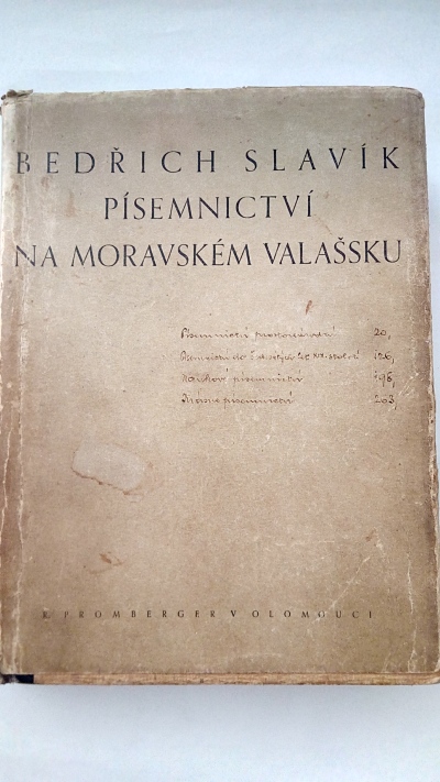 Písemnictví na moravském Valašsku