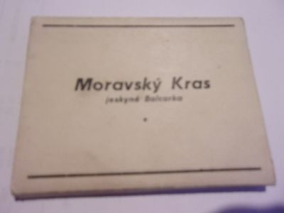Moravský Kras - jeskyně Balcarka