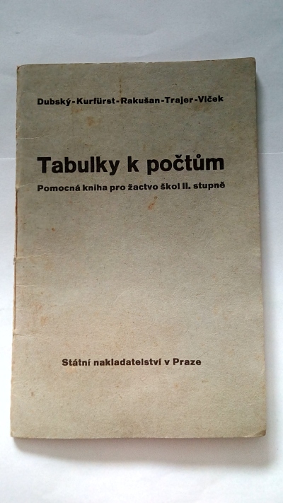 Tabulky k počtům
