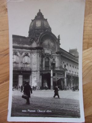 Praha - obecní dům