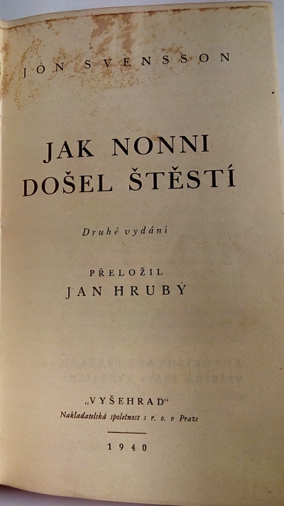 Jak Nonni došel štěstí